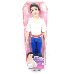 Disney Store The Little Mermaid Prince Eric Doll 12" Doll Brand New In Package